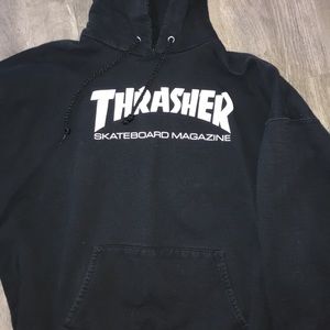 Black Thrasher Hoodie